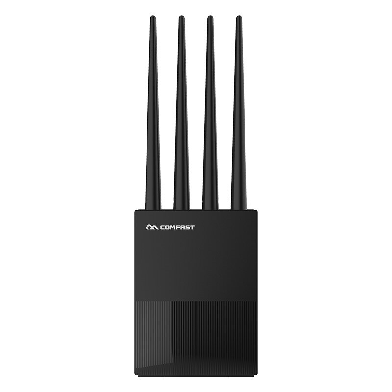 Wifi Router Long Range Gigabit Dual-Band AC1200 Wireless Router 5.8Ghz with 4X5DBi High Gain Extender Coverage US Plug: Default Title