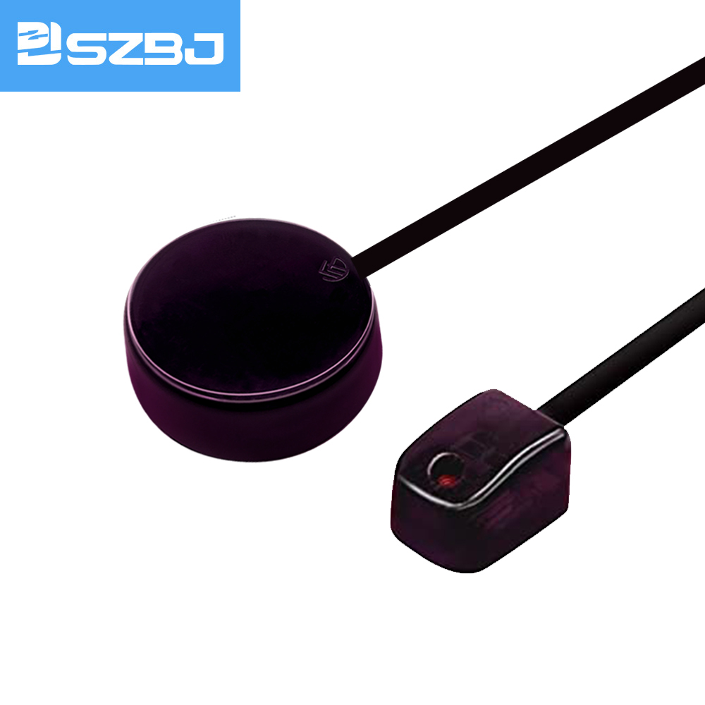 Szbj ir blaster, op batterijen werkende verborgen ir afstandsbedieningsverlenger, infrarood repeatersysteem (fib kit)