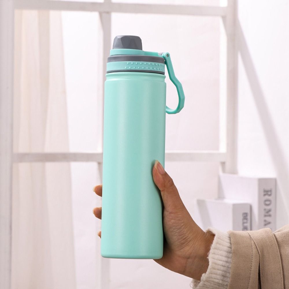 Taza Termo al vacío de acero inoxidable, taza aislante minimalista a la , taza de café de gran capacidad de 750ml para coche