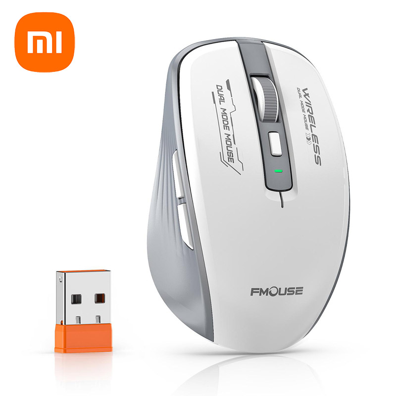 Xiaomi M303L Wireless Bluetooth Mouse 2.4G Dual Mode 1600 DPI Silent Portable Tablet Notebook Mouse For PC Android Ios: green