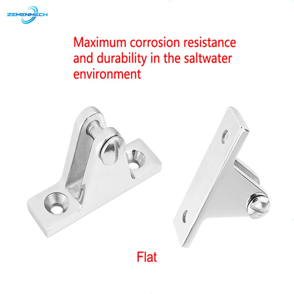 Accesorios para barcos, acero inoxidable 316 marinas de conjunto de herramientas, conjunto de bisagra de cubierta, mandíbula deslizante, ajuste de extremo de ojo, Bimini, 3 arcos, Universal, 12 Uds.