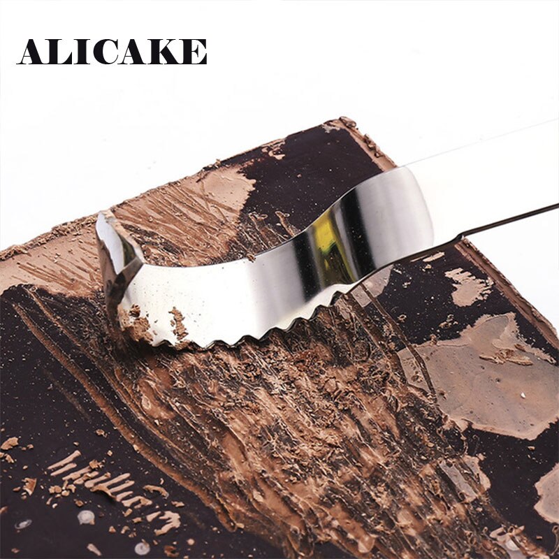 304 chokladrakkniv i rostfritt stål ostrivare citronskalare chokladrakkniv chokladverktyg bakverktygsskrapa