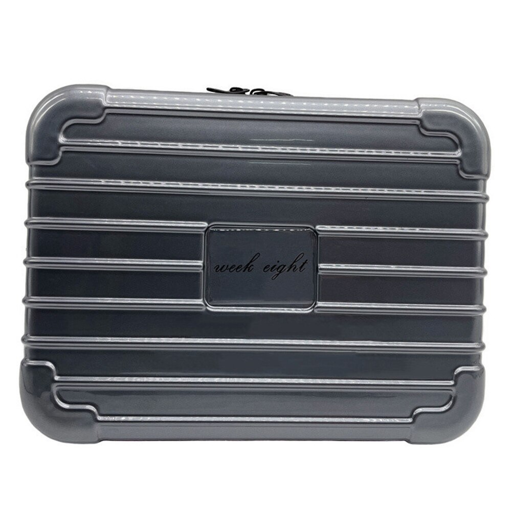 Week Eight for Brompton/Birdy 11 Inch Bike Bag Folding Bicycle Accessories Front Bag Mini Storage Box with Connector: Titanium