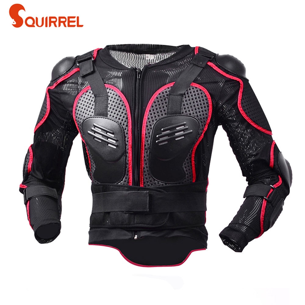 Uinversal Full body IMPACT Armor Adults Youth's Motocross motorcycle Riding Chest Spine Guard Mesh cloth flexibility Breathable