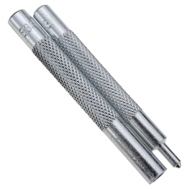 DIY Leathercraft Tools Set Snap Rivet Fastener Buttons Install Tool Kit Leather Punch Tool Puncher Belt for Clothing: 633