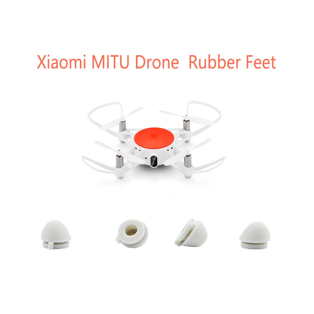 Xiaomi MITU Mini RC Camera Drone Rubber Voeten voor Xiaomi MITU RC Camera Drone Quadcopter Onderdelen Landing Matten FSXMMitu-006