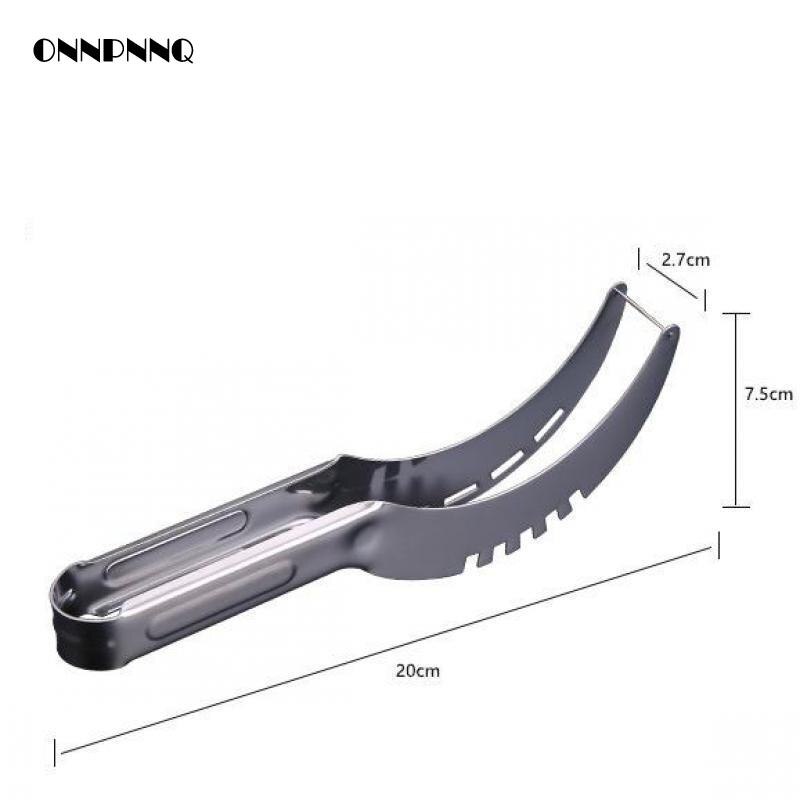 Roestvrijstalen watermeloensnijder, droger voor fruitsnijder, watermeloenmes, groentesnijders, keukengadgets, kookgereedschap