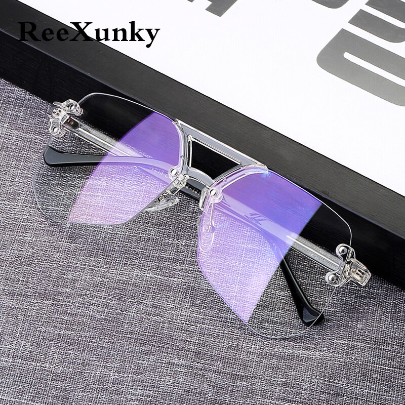Bescherming Bril Voor Computer Anti Blue Ray Straling Blauw Licht Blokkeren Bril Anti Oog Vermoeidheid Vierkante Bril Top