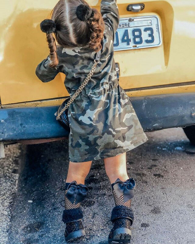 Kid Baby Meisje Kleding Camouflage Top Coat Jacket Uitloper Windbreaker