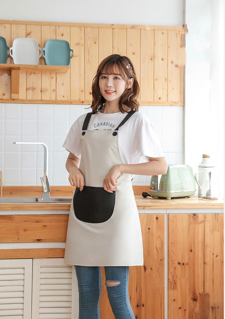 Panno A Prova di Olio Da Cucina Da Cucina Adulto Grembiule Impermeabile anti-olio del Modello di Modo costume-fatto Casa Strumenti di Pulizia Regali copertura antipolvere