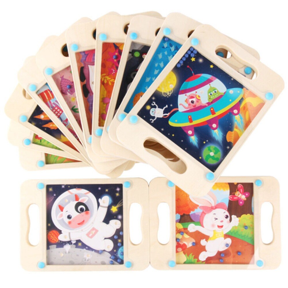 Grappige 3D Doolhof Magische Kubus Puzzel Speed Cube Puzzel Spel Labyrint Bal Speelgoed Magische Doolhof Bal Games Educatief Speelgoed
