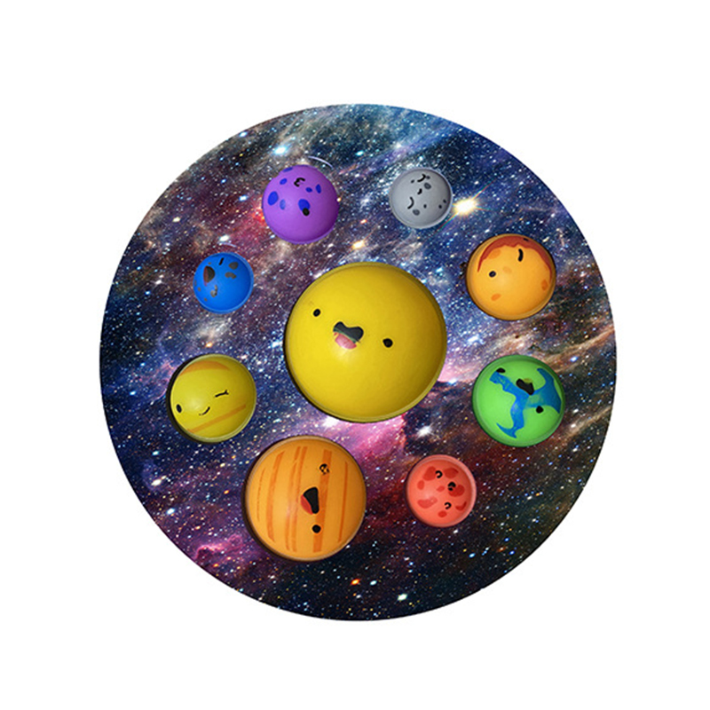 Mini simulazione Planet Fidget Toy semplice fossetta sensoriale Fidget giocattoli Kawaii colore Simpl Dimmer spremere allevia lo Stress ansia giocattolo: 05