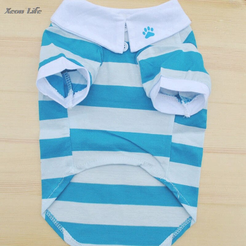 Puppy Hond Kleding Mode Gestreepte Roupas Para Cachorros Kleine Honden Vest T-shirt &