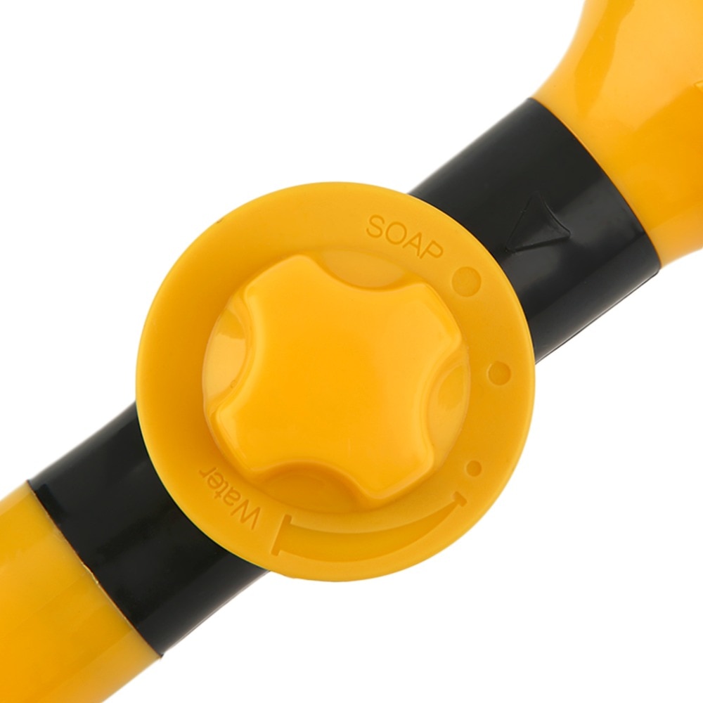 Portable Styling High Pressure Auto Car Foam Water Sprayer Car Wash Foam Sprayer Black and Yellow