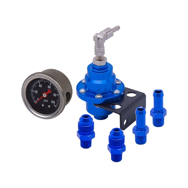 High pressure Universal Adjustable Fuel Pressure Regulator tomei type With original packing and instructions FPR-012