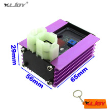 Xljoy justerbar racing tænding ac cdi kasse til  gy6 50cc 125cc 150cc motor knallert scooter atv quad motorcykel motocross