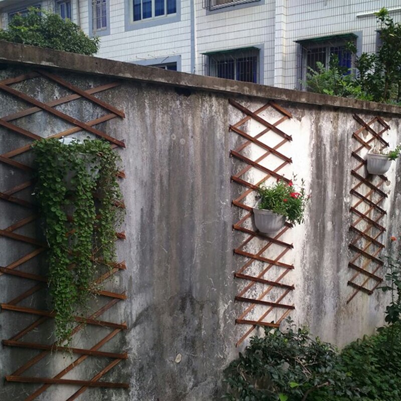 Clôture en bambou, décoration, fleurs de vigne de métope, grille de carbonisation, cloison, anticorrosion, bois Flexible