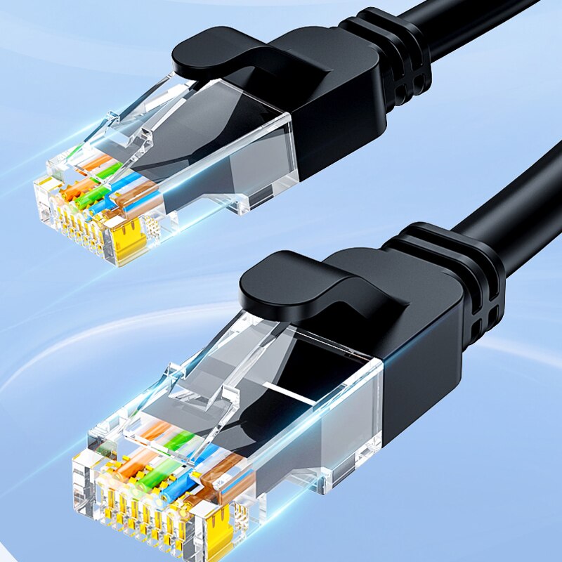 CAT6 Round Ethernet Cable RJ45 Lan Cable Networking Ethernet Patch Cord CAT 6 Network Cable UTP Cat6 For Computer Router Laptop