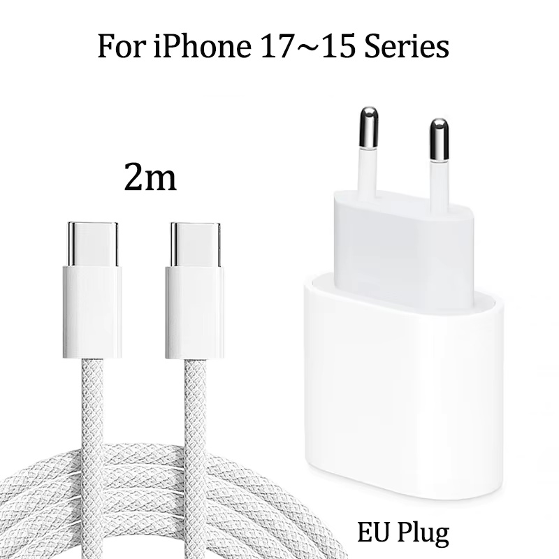 Pd 20w usb c snabbladdare för apple 11 17 16 15 14 13 12 pro max för ipad 5a snabbladdningsdatakabel eu us-adapter: Oss