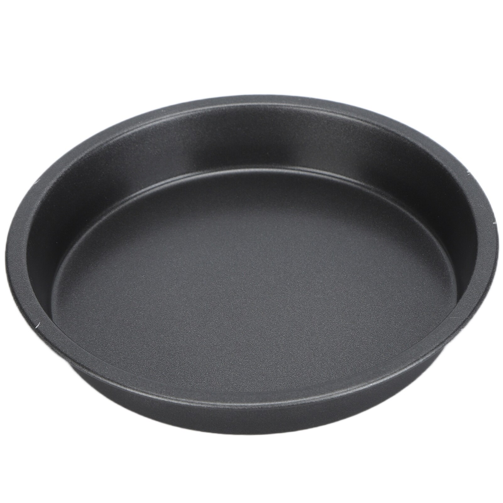2Pcs Non Stick Pizza Pan Deep Thickened Carbon Steel Baking Pan for Kitchen Bakery Supplies 6inch 9inch 10inch 12inch Optional
