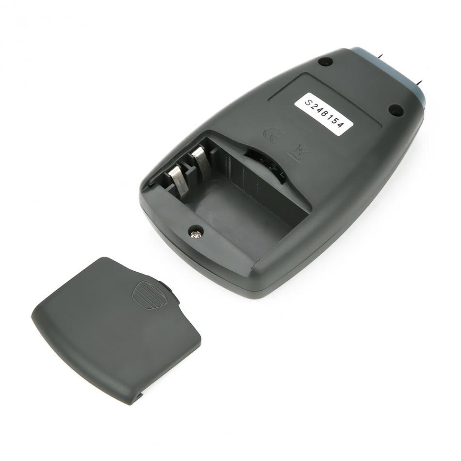 Original LCD Digital 2 Pin Wood Moisture Meter Detector Portable Timber Hygrometer High Precision Humidity Tester