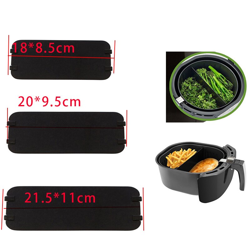 1Pcs Air Fryer Cooking Divider Double Layer Rack Air Fryer Accessories Baskets Air Fryer Basket Divider Cooking Tools