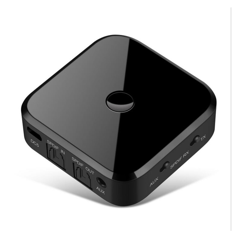 APTX lossless 2 in 1 Wireless Bluetooth 5.0 Transmitter Receiver Audio 3.5mm SPDIF Adapter For Smartphone PC TV Headphone