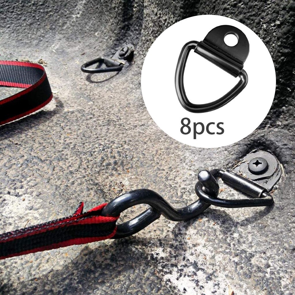D Shape Tie Downs Anchor Lashing Ring 400kg Heavy Duty for Car Cargo Boats