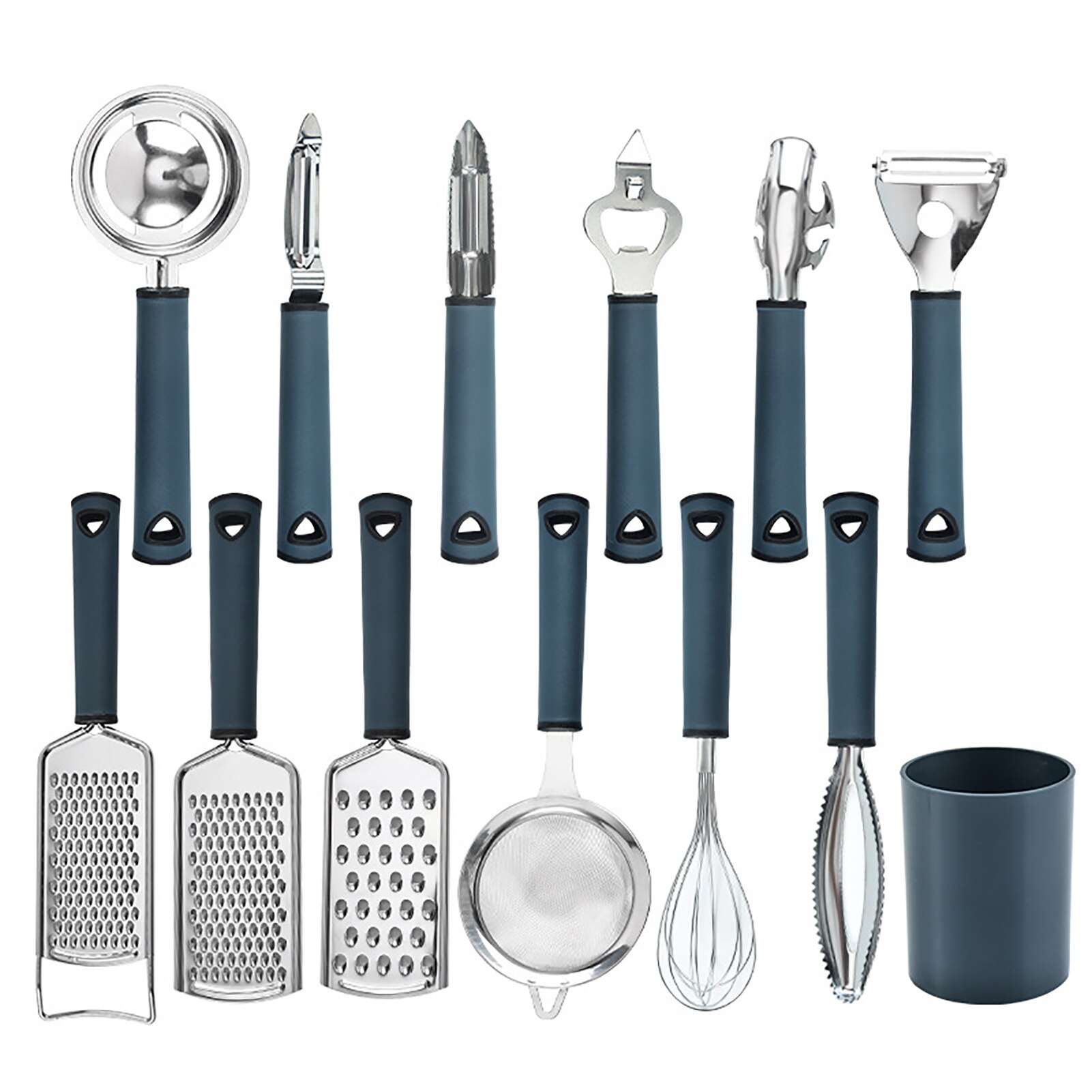 Kitchen Utensils Set Stainless Steel Kitchen Cookware Utensil Set: Default Title