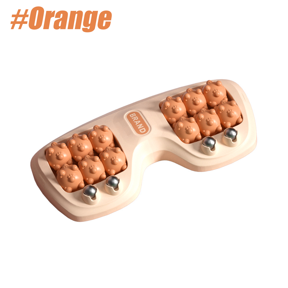 Voetmassage roller voetreflexologie acupunctuurtherapie lichaamsstijfheid yoga fitnesstraining spierontspanningstherapie massager: Multi