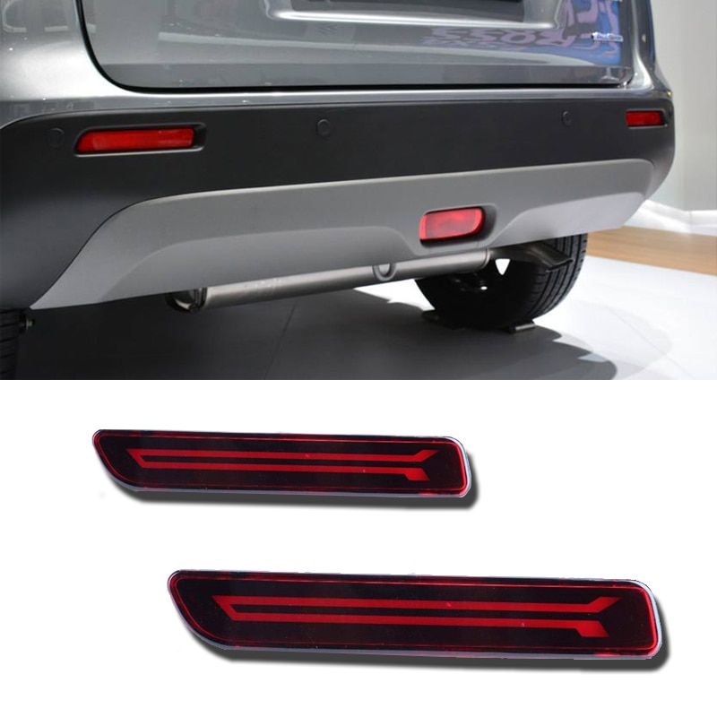 Auto Styling Multifunctionele Led Rear Bumper Licht Mistachterlicht Remlicht Voor Suzuki Vitara