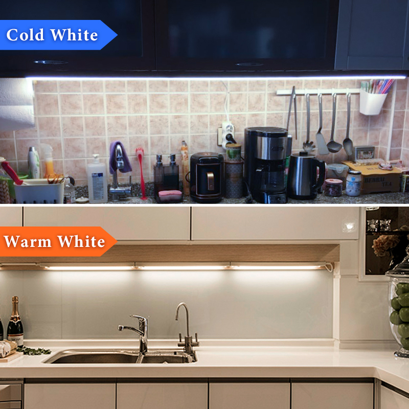 T5 T8 Tubo de luz LED 220V 30cm 60cm 120cm Lámpara de pared Bombilla Lampada 20W Tobe lampa 2FT 4FT Para el hogar Cocina interior Iluminación Lámpara de barra de luz fluorescente con tubo súper brillante