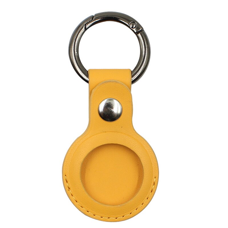 Novità custodia Airtag Apple per Apple Airtag custodia protettiva per localizzatore Airtag Tracker dispositivo anti-smarrimento custodia chiave Charm bagagli: Yellow
