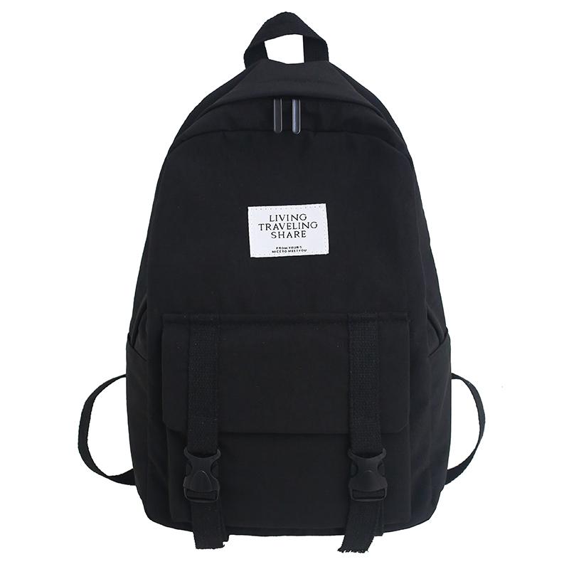 Mochila De Mochila para Mujer Mochila escolar para adolescentes Mochila para portátil de gran capacidad Mochila para Mujer Mochila para Mochila: Black