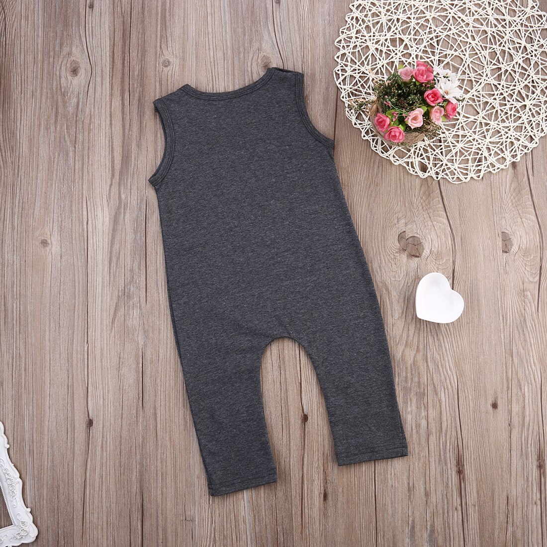 Toddler Baby Girl Boy Clothes Sleeveless Romper Jumpsuit Playsuit Outfits Costume