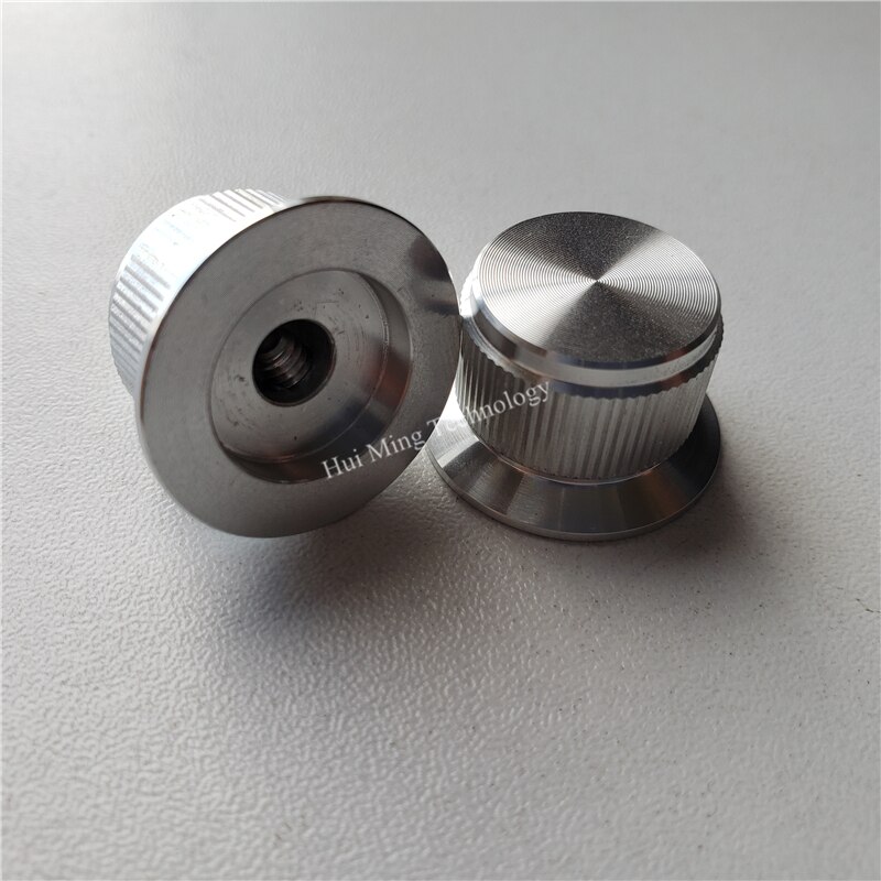 4pcs aluminum plastic knob potentiometer knob 24*14.5*6mm potentiometer cap Volume knob switch cap Encoder amplifier
