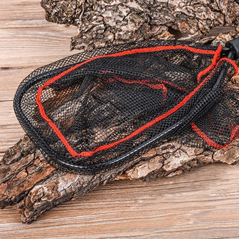 Fly Fishing Landing Net,Soft Rubber Mesh,Rubber Coated Landing Net for Simple Catch and Release T4MF