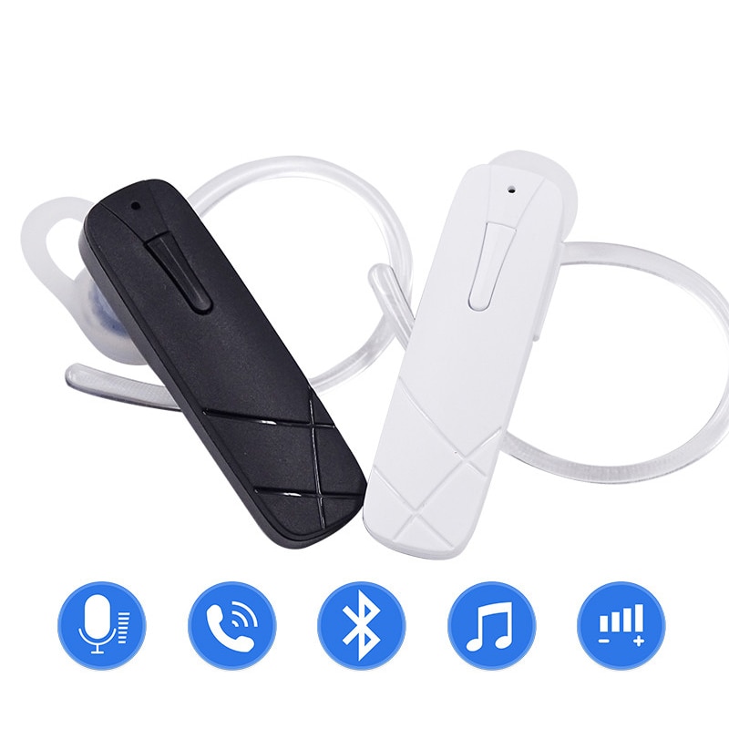 Bluetooth-kompatibel Headset OhrbüGel наушники Sweatproof Bluetooth-kompatibel Kopfhörer Mit Mikrofon Universal- Für Alle Telefon