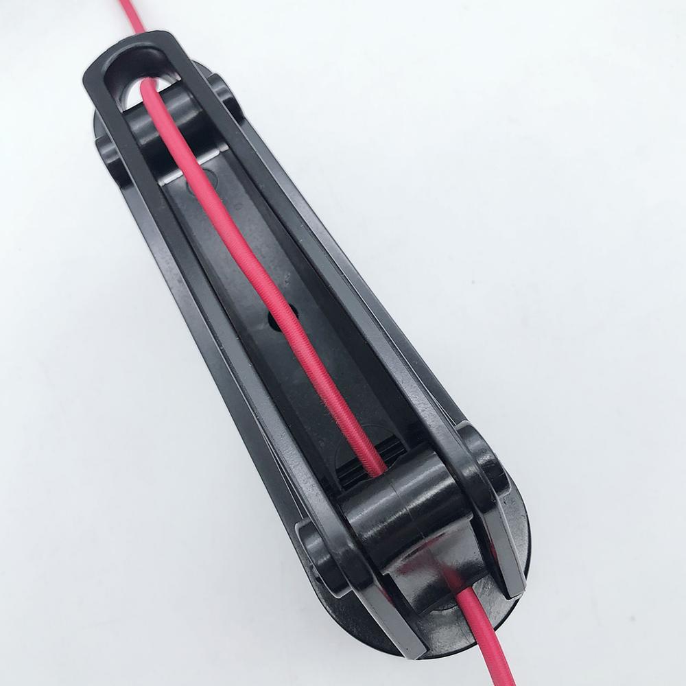 Durable Kayak Canoe Anchor Lock System with Removable Mount 1/2'' Rope Guide Control Pulley