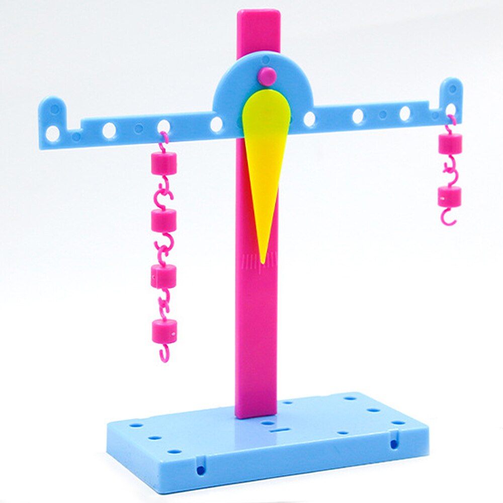 Escala de equilibrio de principio de palanca para niños juguete educativo temprano herramienta de enseñanza de Física de Material herramienta de combinación de Juguetes DIY