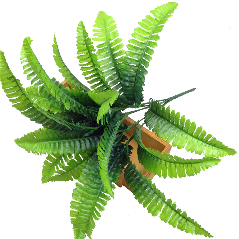 Artificial Shrubs Decorative Artificial Plant Ferns Simulation Plant Plastic Flower Fern Wall Material Accessories