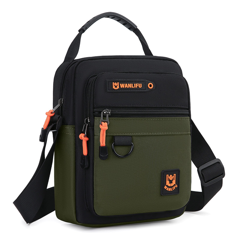 Casual herenhandtas Schoudertas Lichtgewicht Oxford herenportemonnee Kleine crossbodytas Mode Stijlvolle herentas Messenger Bag SAC: Blauw