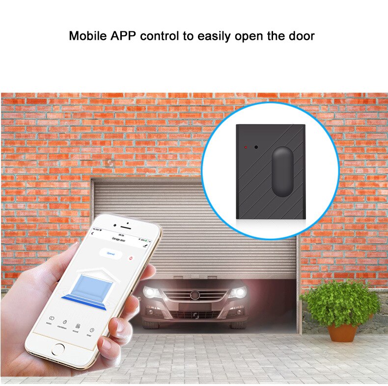 Smart Home System WiFi Switch Garage Door Opener Controller Wireless Phone Remote Control With Tuya APP Alexa Google home Voice