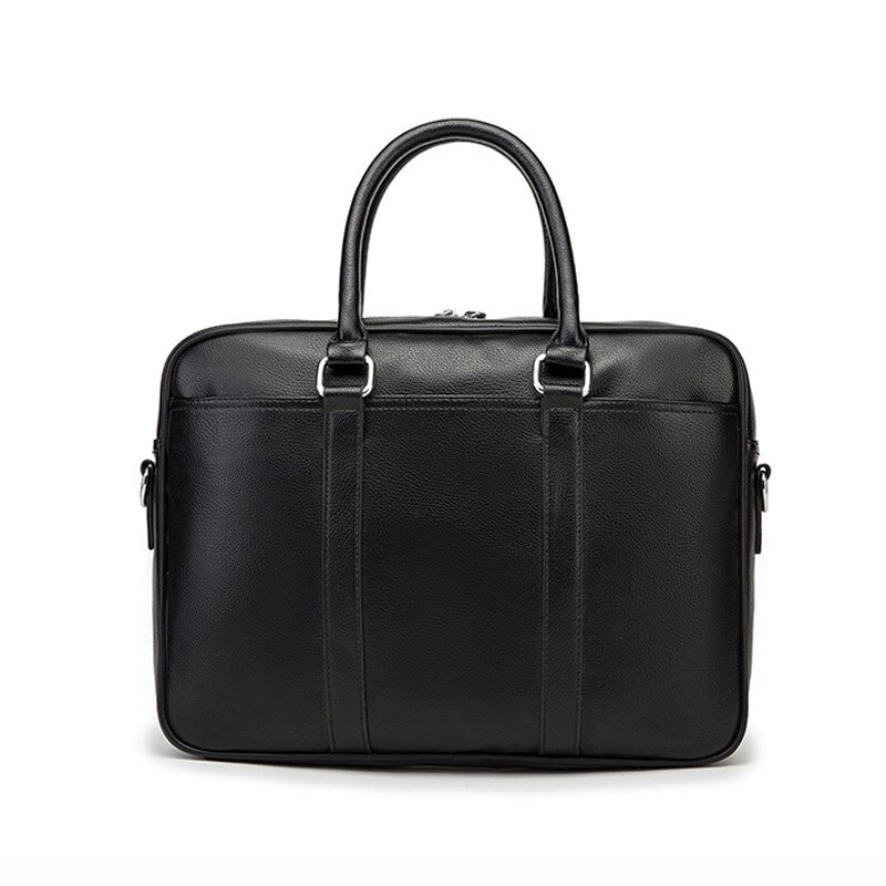 Kudian bear brand herre dokumentmappe læder håndtaske kontortasker til herre skuldertasker crossbody 14 tommer bærbar taske stor 014 pm49