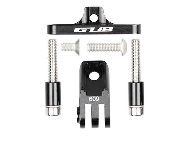 Gub 609 cykel styrestang monteringsstativ til sportskamera mount cykelholder adapter mount til gopro kamera lommelygte: 609 beslag