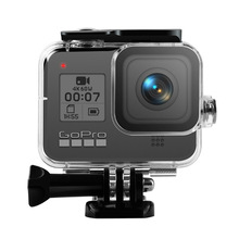 60m vedenalaista vedenpitävää koteloa gopro herolle 8 mustaa toimintakameraa suojakotelon kannen kuorikehys gopro 8 -lisävarusteelle