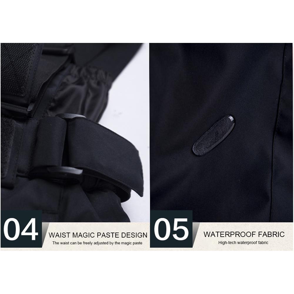 Ski Pants Sweatpants UV Protection Snowboard Game Cotton 3 Color Windproof Anti Fog Disassemble Freely Waterproof