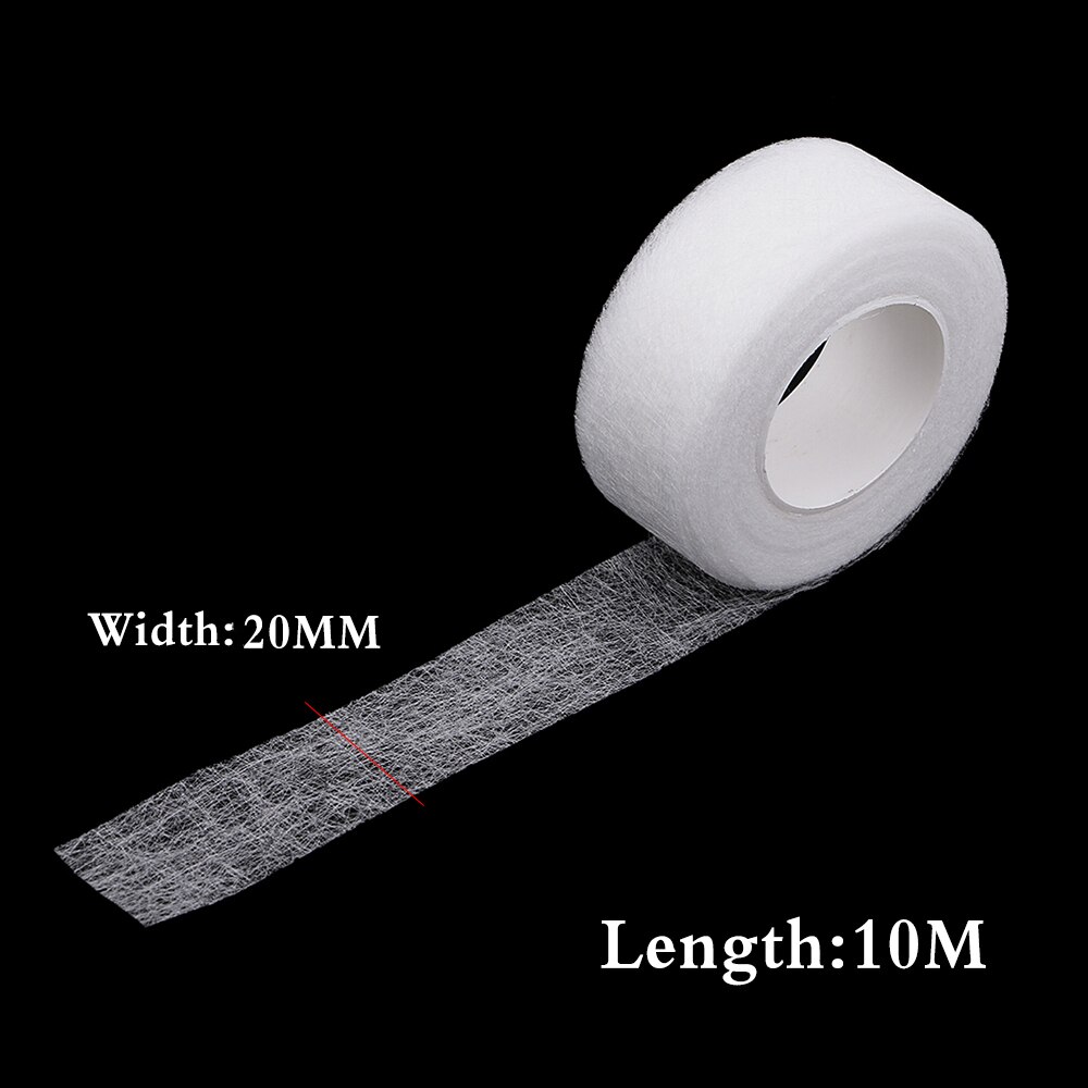 1/4Pcs 20mm*10m Fabric Fusing Tape Stitch Fusible Bonding Web Hem Iron-on Adhesive Tape Hemming Tape for Clothes DIY Sewing Tool
