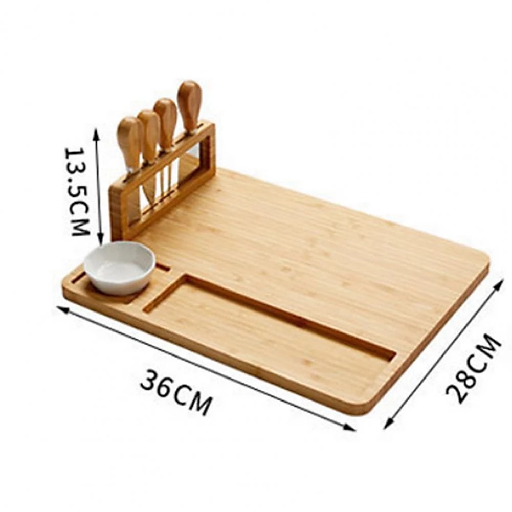Kaasplank met 3 mesjes – Maison Bleu