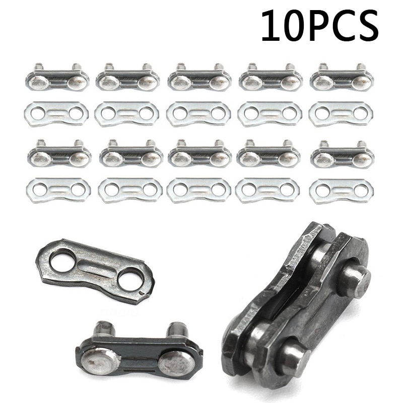 10 Sets Stainless Steel Chainsaw Chain Joiner Link Fit for JOINING 325 058 Chain
